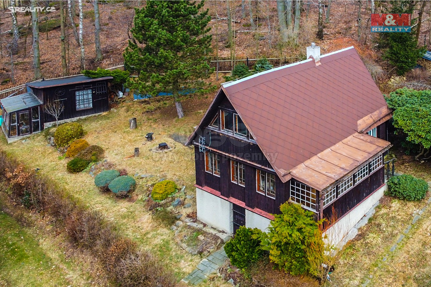 Prodej  chaty 76 m², pozemek 557 m², Na Skřivanech, Mníšek