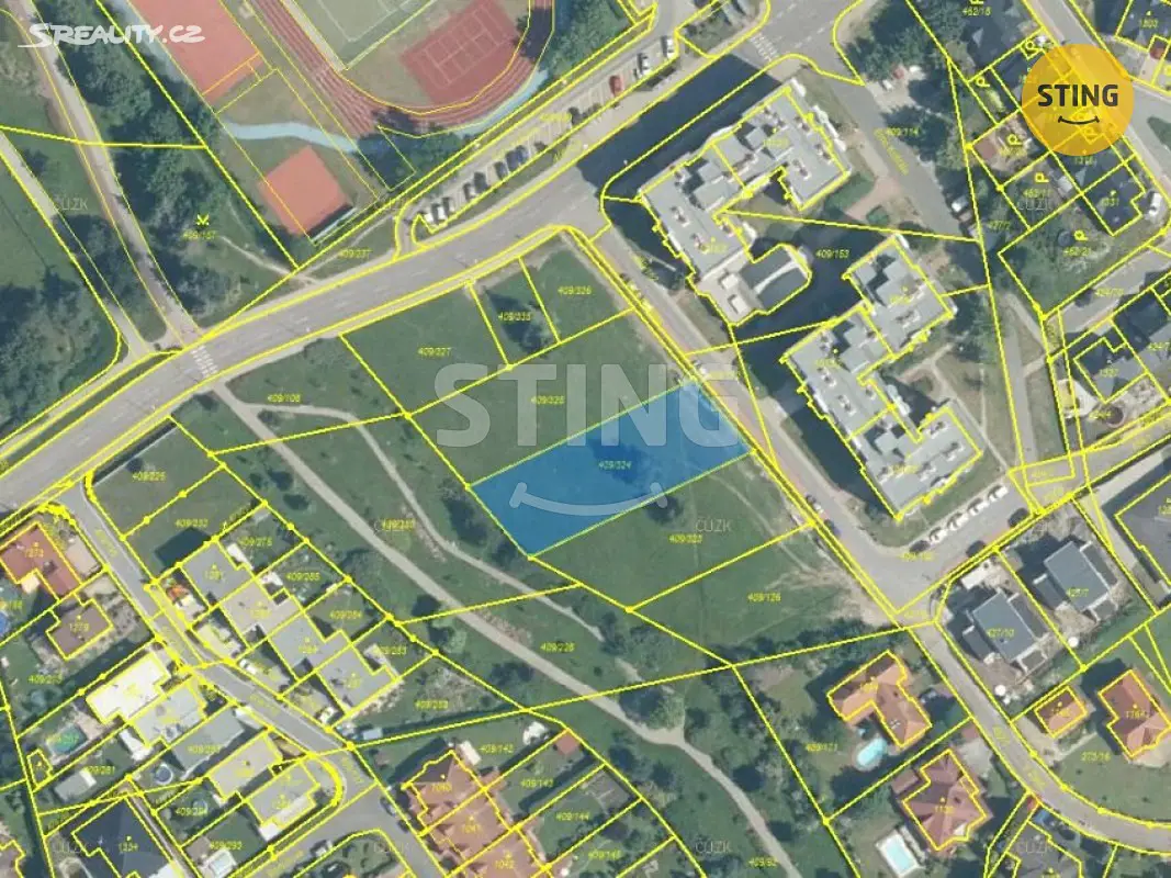 Prodej  stavebního pozemku 997 m², Pardubice - Studánka, okres Pardubice