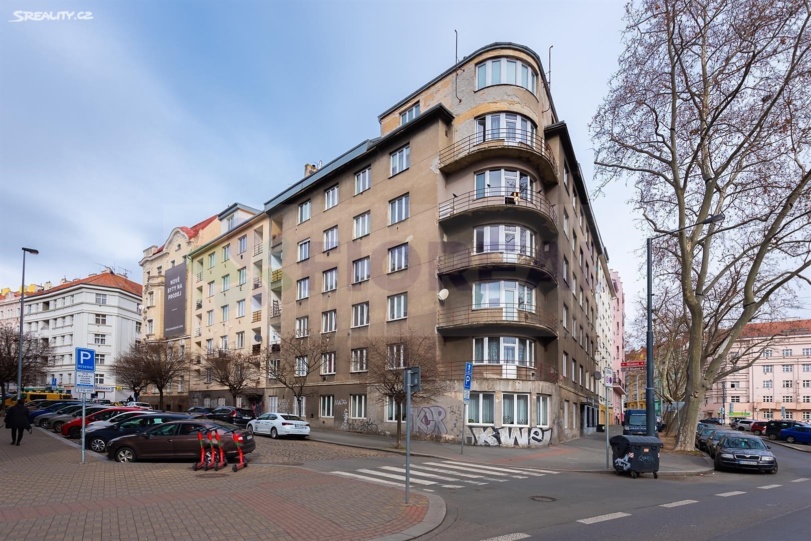 Pronájem bytu 1+1 35 m², Minská, Praha 10 - Vršovice