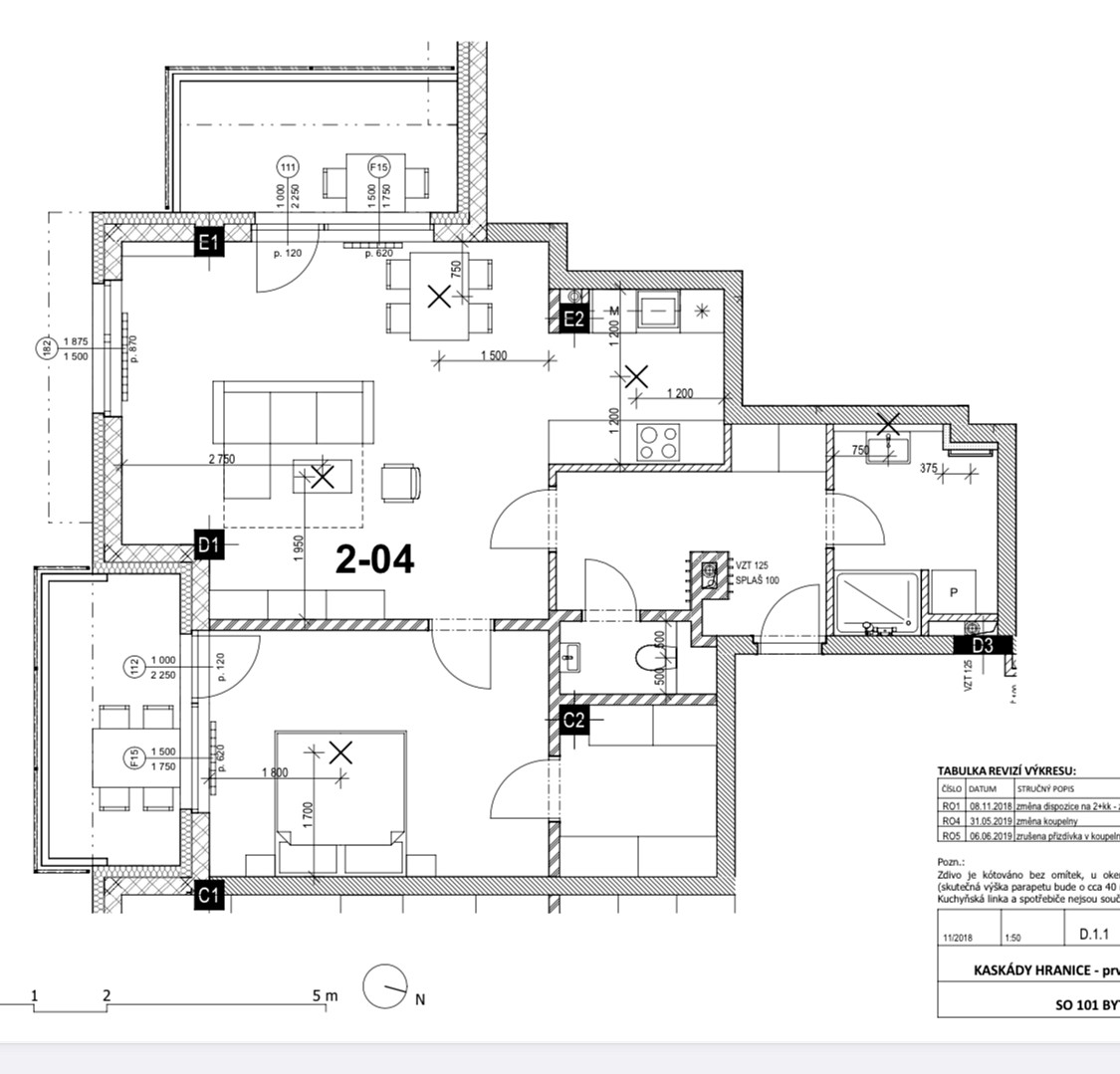 Pronájem bytu 2+kk 74 m², Pod Nemocnicí, Hranice - Hranice I-Město