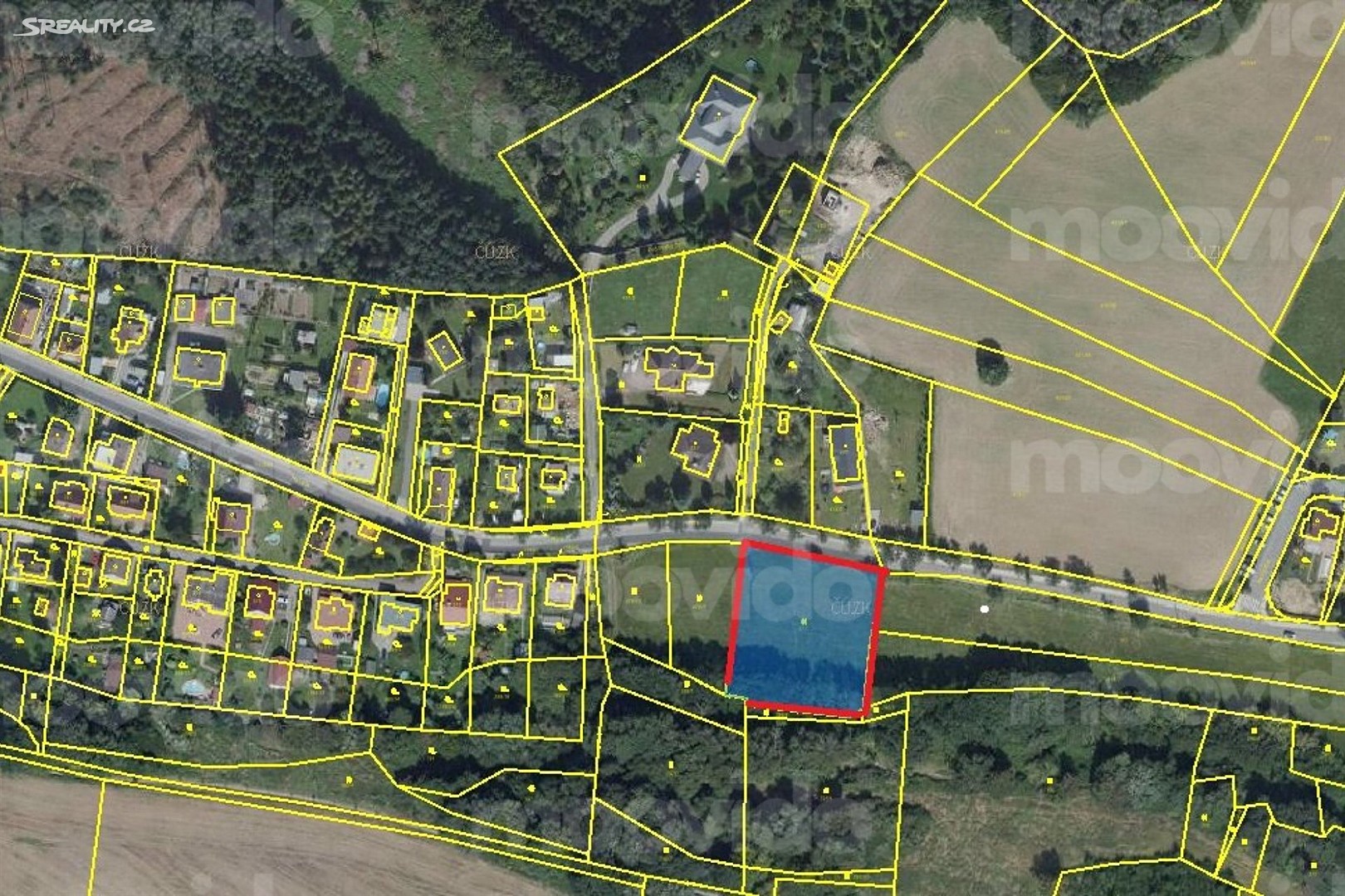 Prodej  stavebního pozemku 3 077 m², Světice, okres Praha-východ