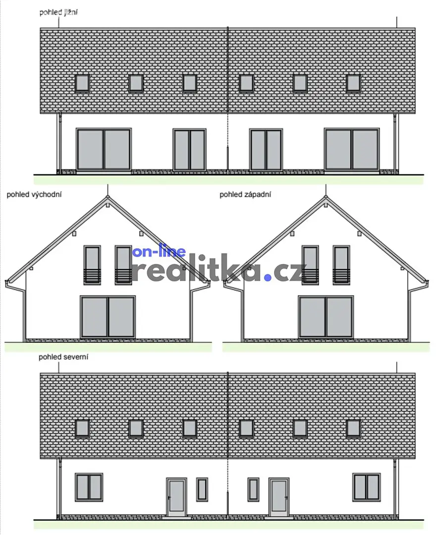 Prodej  stavebního pozemku 1 329 m², U Veselských, Staré Hodějovice