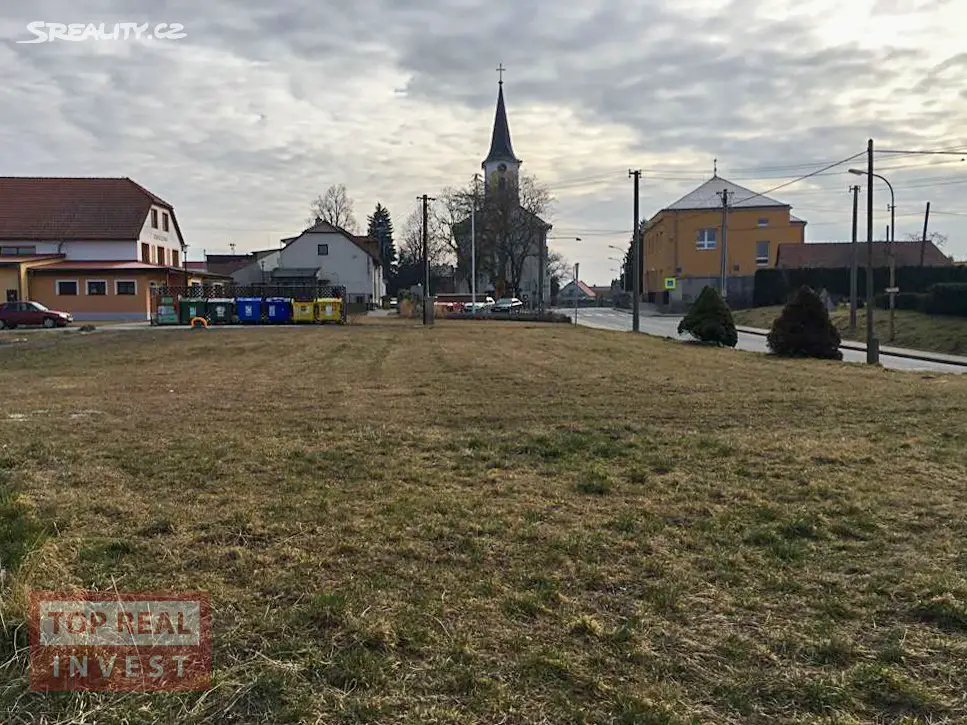 Prodej  stavebního pozemku 718 m², Vrchoslavice, okres Prostějov