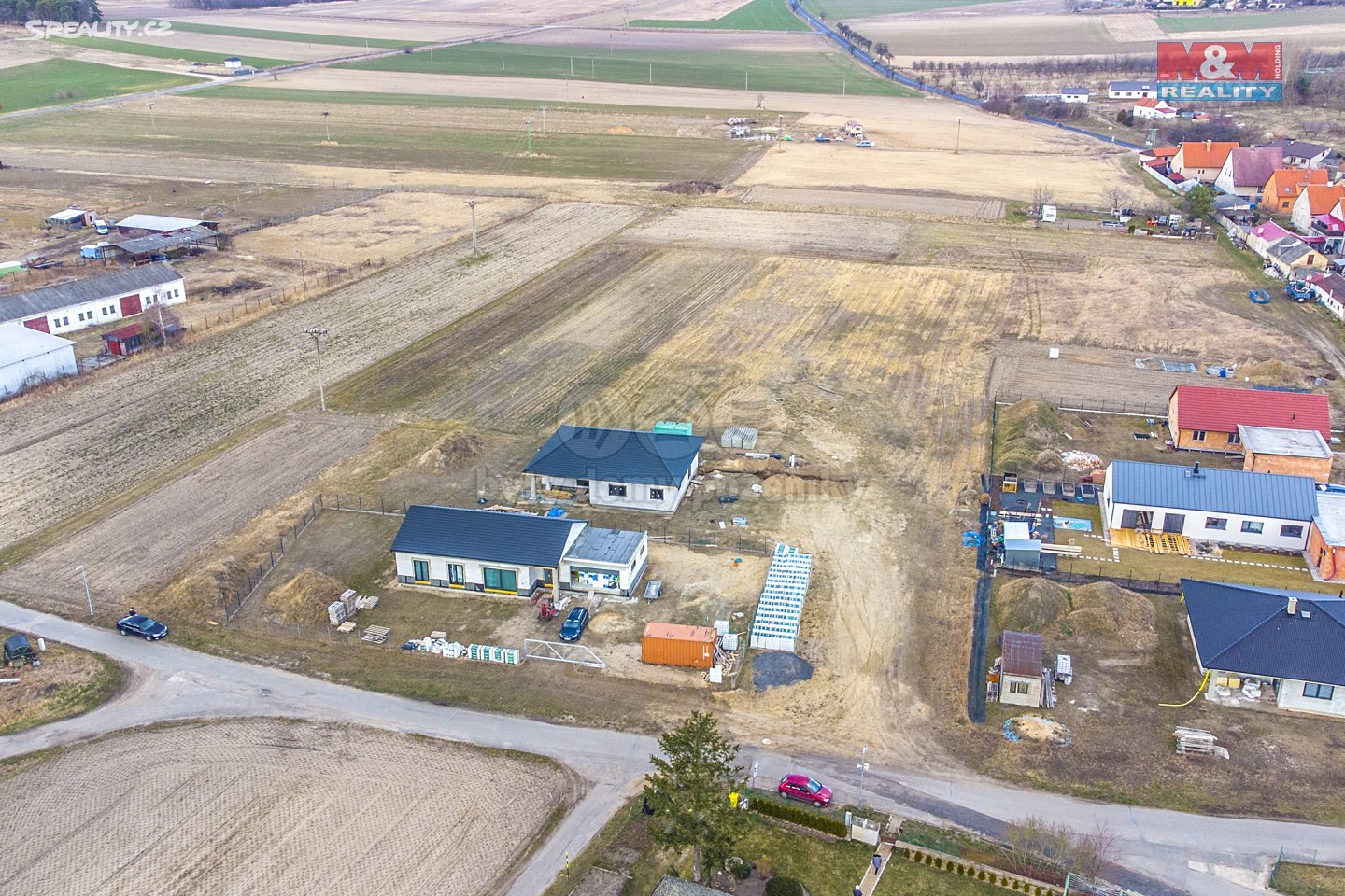 Prodej  stavebního pozemku 1 096 m², Kyškovice, okres Litoměřice