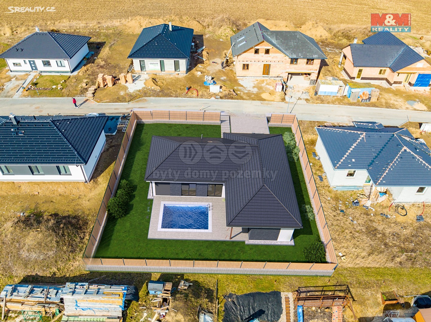 Prodej  stavebního pozemku 677 m², Luka nad Jihlavou, okres Jihlava