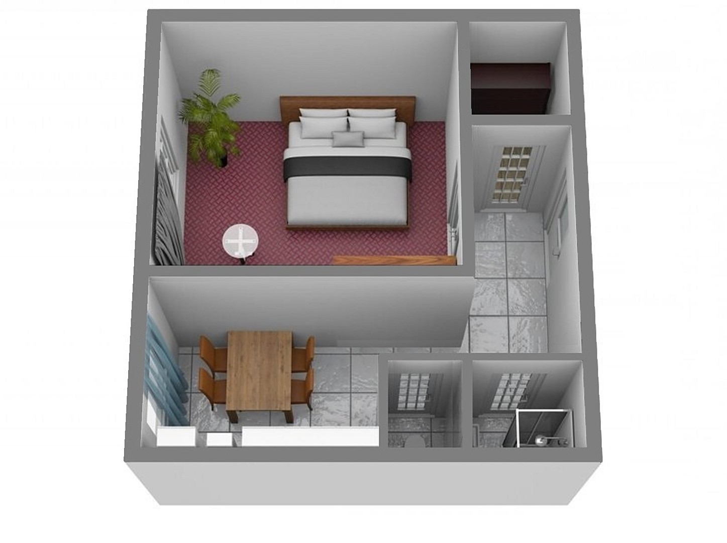 Pronájem bytu 1+1 39 m², Riegrova, Nový Jičín