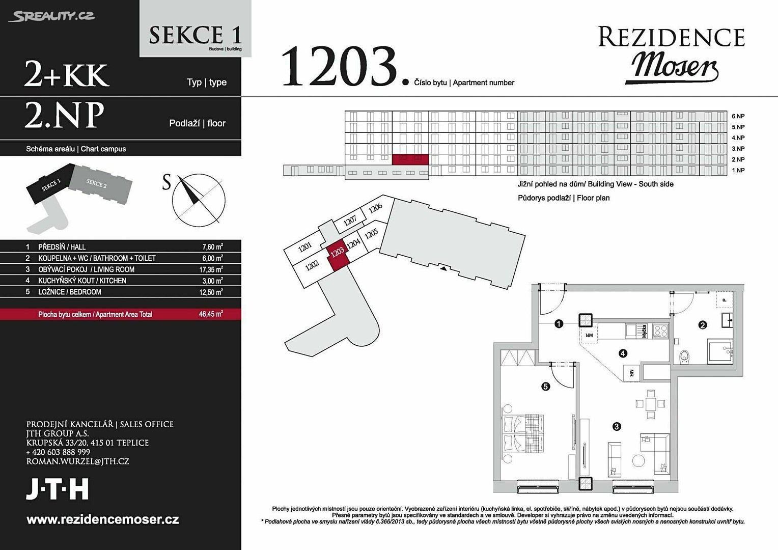 Prodej bytu 2+kk 46 m², Chebská, Karlovy Vary - Dvory