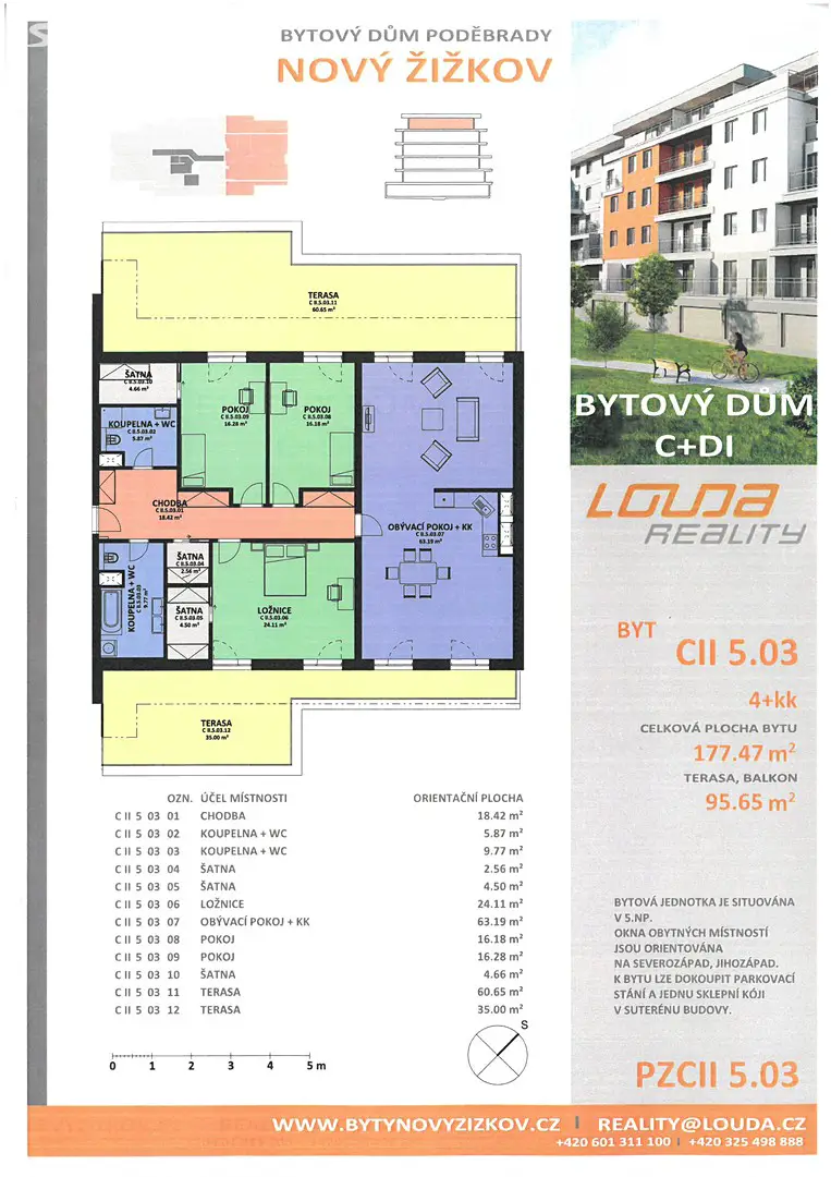 Prodej bytu 4+kk 273 m², Máchova, Poděbrady - Poděbrady V