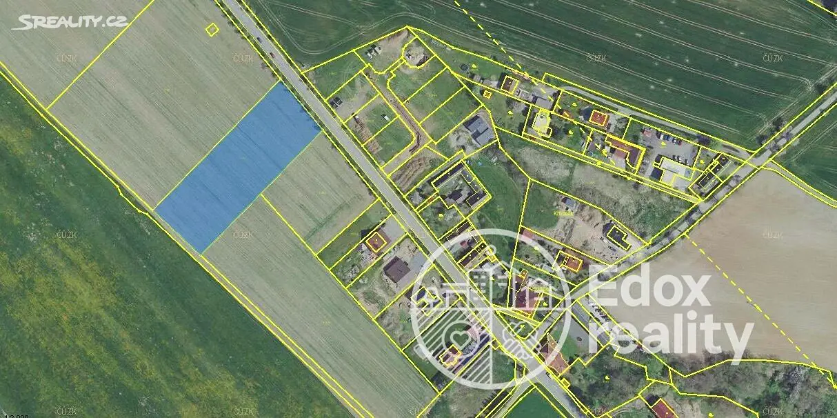 Prodej  stavebního pozemku 6 942 m², Řehenice, okres Benešov