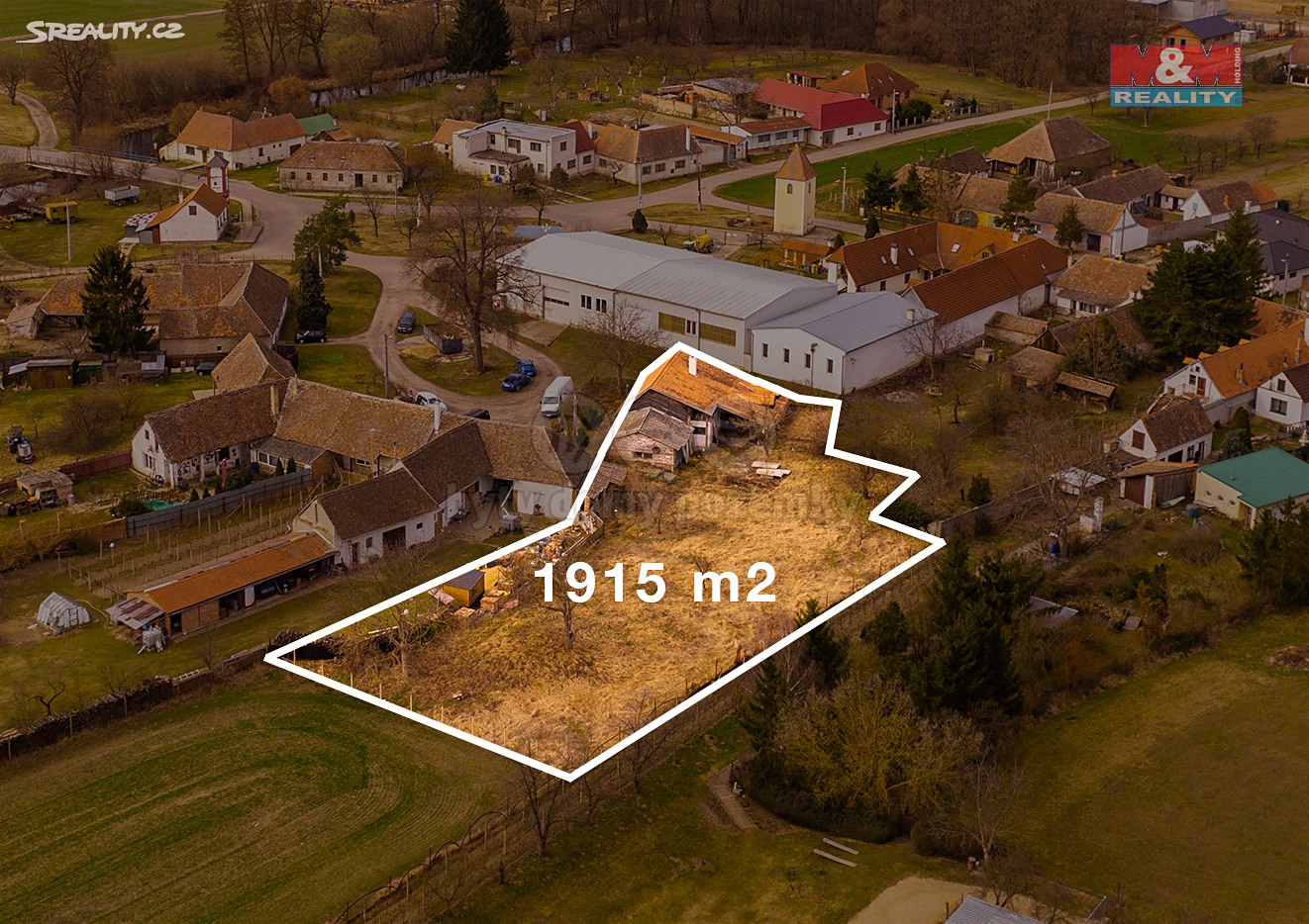 Prodej  stavebního pozemku 1 915 m², Slup - Oleksovičky, okres Znojmo