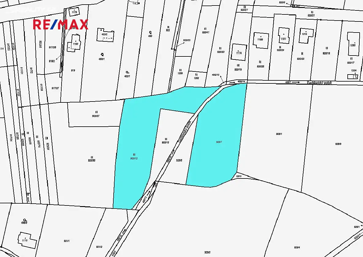 Prodej  komerčního pozemku 3 389 m², Rynholec, okres Rakovník