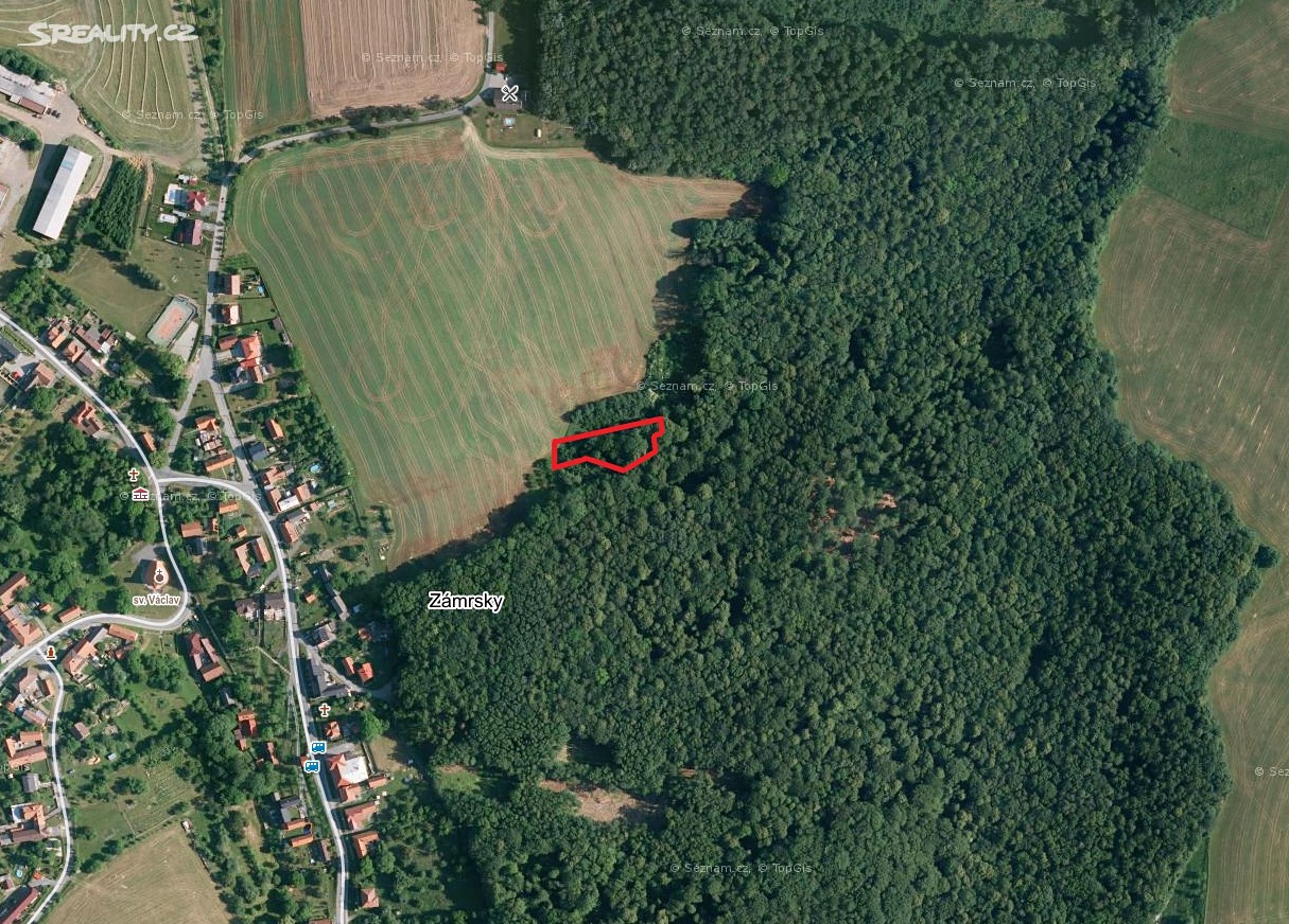 Prodej  zahrady 1 454 m², Zámrsky, okres Přerov