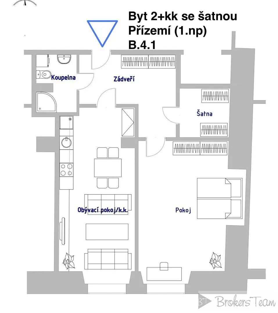 Pronájem bytu 2+kk 68 m², Pražská, Neratovice - Byškovice