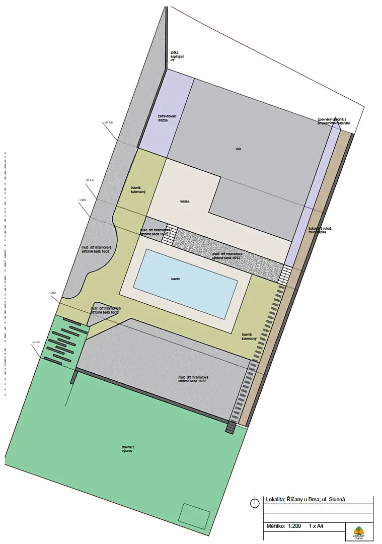 Prodej  stavebního pozemku 1 220 m², Slunná, Říčany