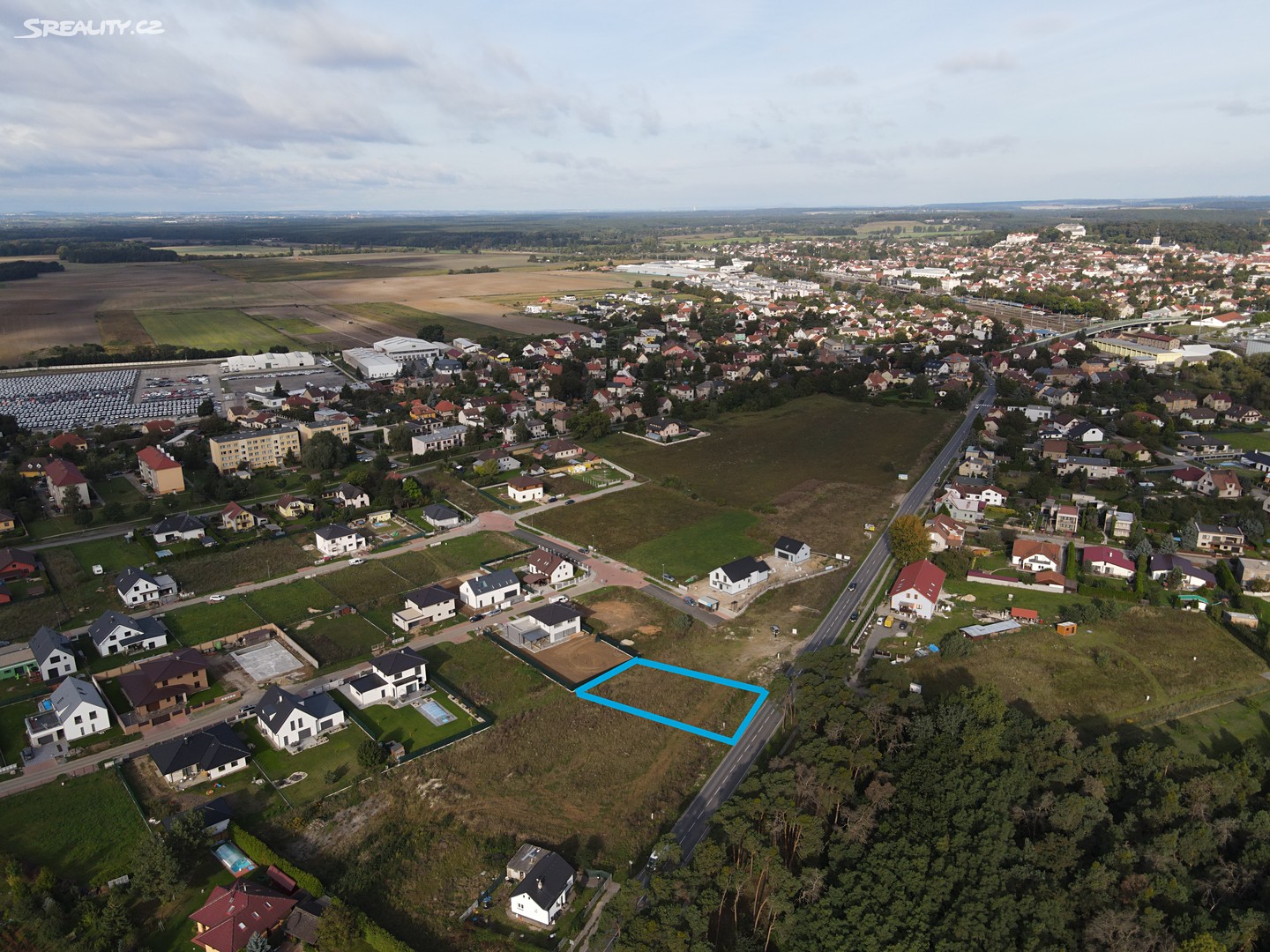 Prodej  stavebního pozemku 701 m², Družstevní, Lysá nad Labem - Litol