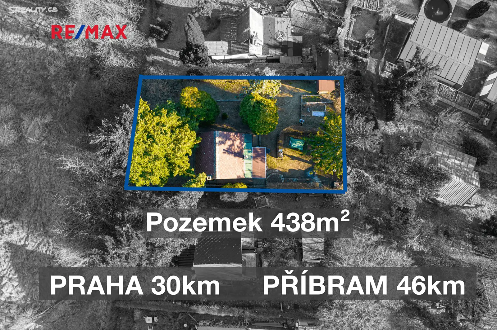 Prodej  chaty 43 m², pozemek 438 m², Hvozdnice, okres Praha-západ