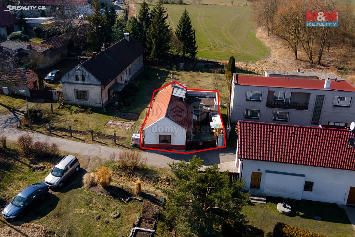 Prodej  rodinného domu 69 m², pozemek 119 m², Kropáčova Vrutice - Střížovice, okres Mladá Boleslav