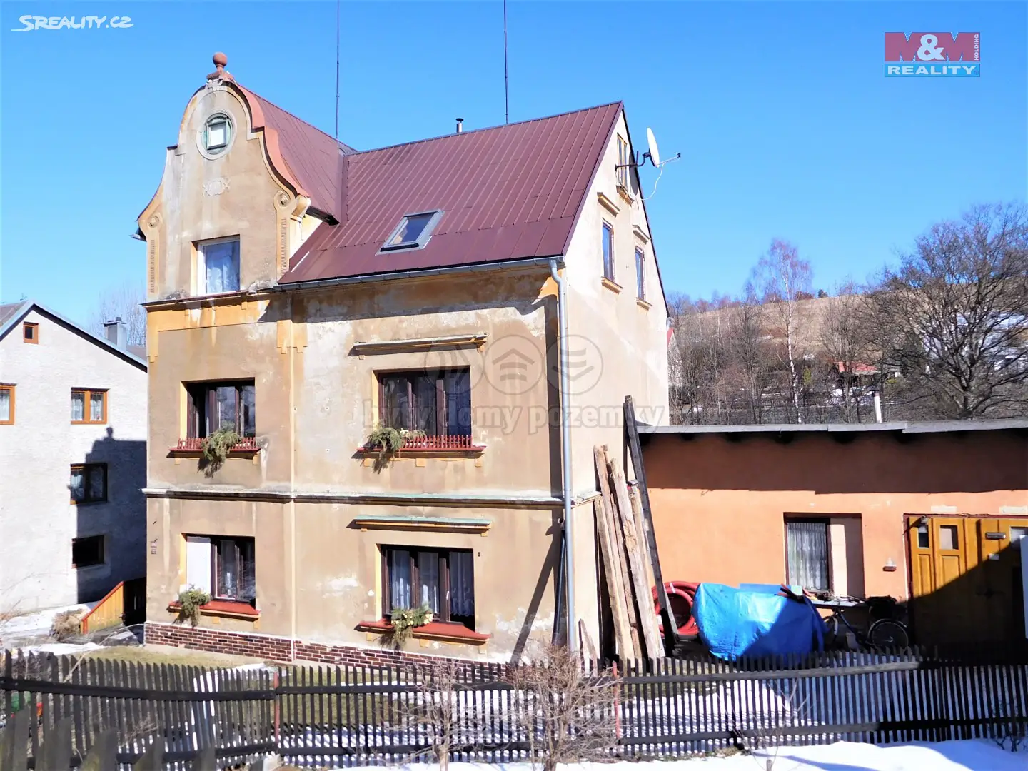 Prodej  rodinného domu 225 m², pozemek 1 442 m², Vejprty, okres Chomutov