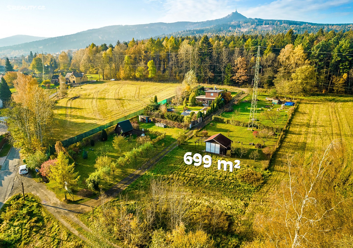 Prodej  stavebního pozemku 699 m², Liberec - Liberec XVIII-Karlinky, okres Liberec