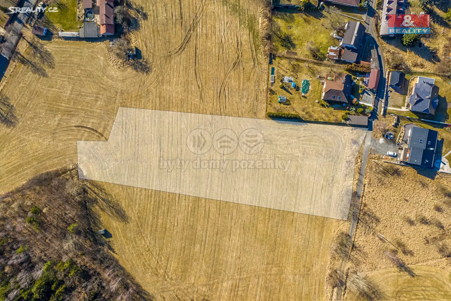 Prodej  stavebního pozemku 6 535 m², Příbram - Orlov, okres Příbram