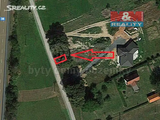 Prodej  pozemku 1 909 m², Habry, okres Havlíčkův Brod
