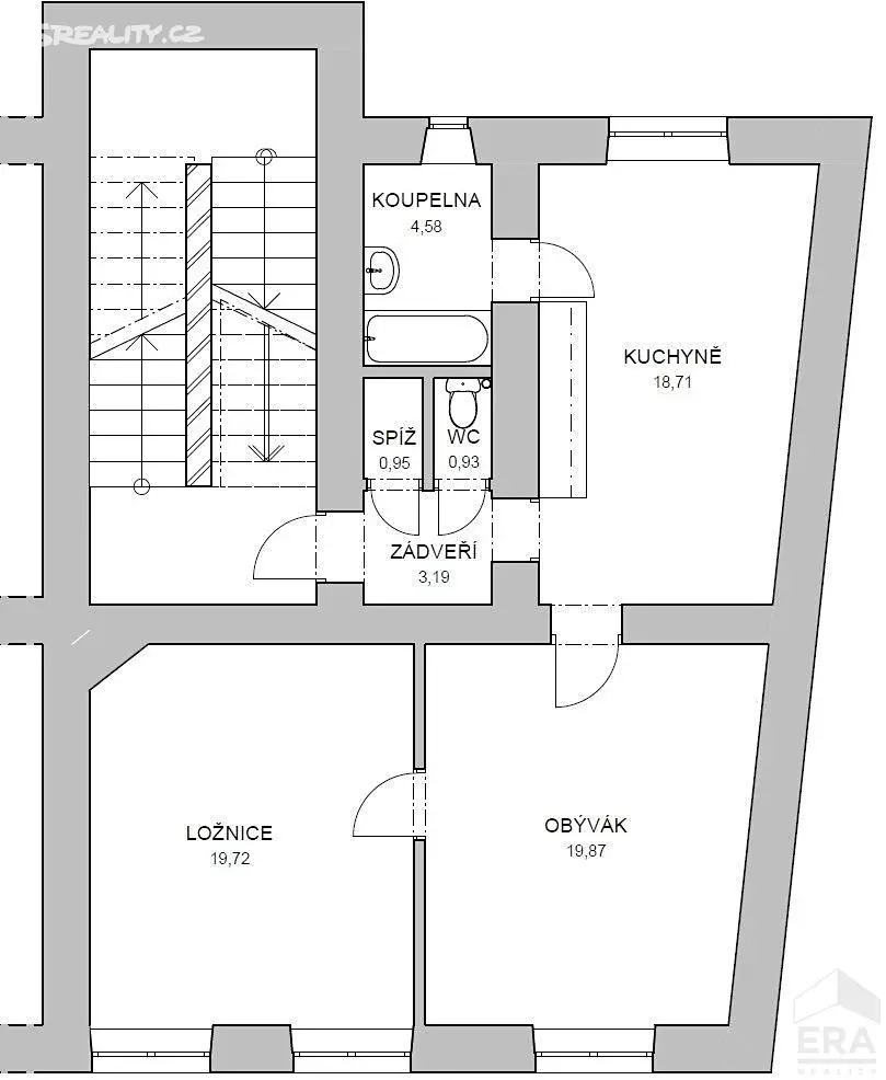 Pronájem bytu 3+kk 67 m², Kosmákova, Hustopeče