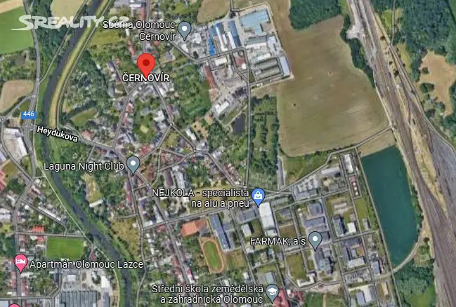 Pronájem  zahrady 953 m², Olomouc - Černovír, okres Olomouc