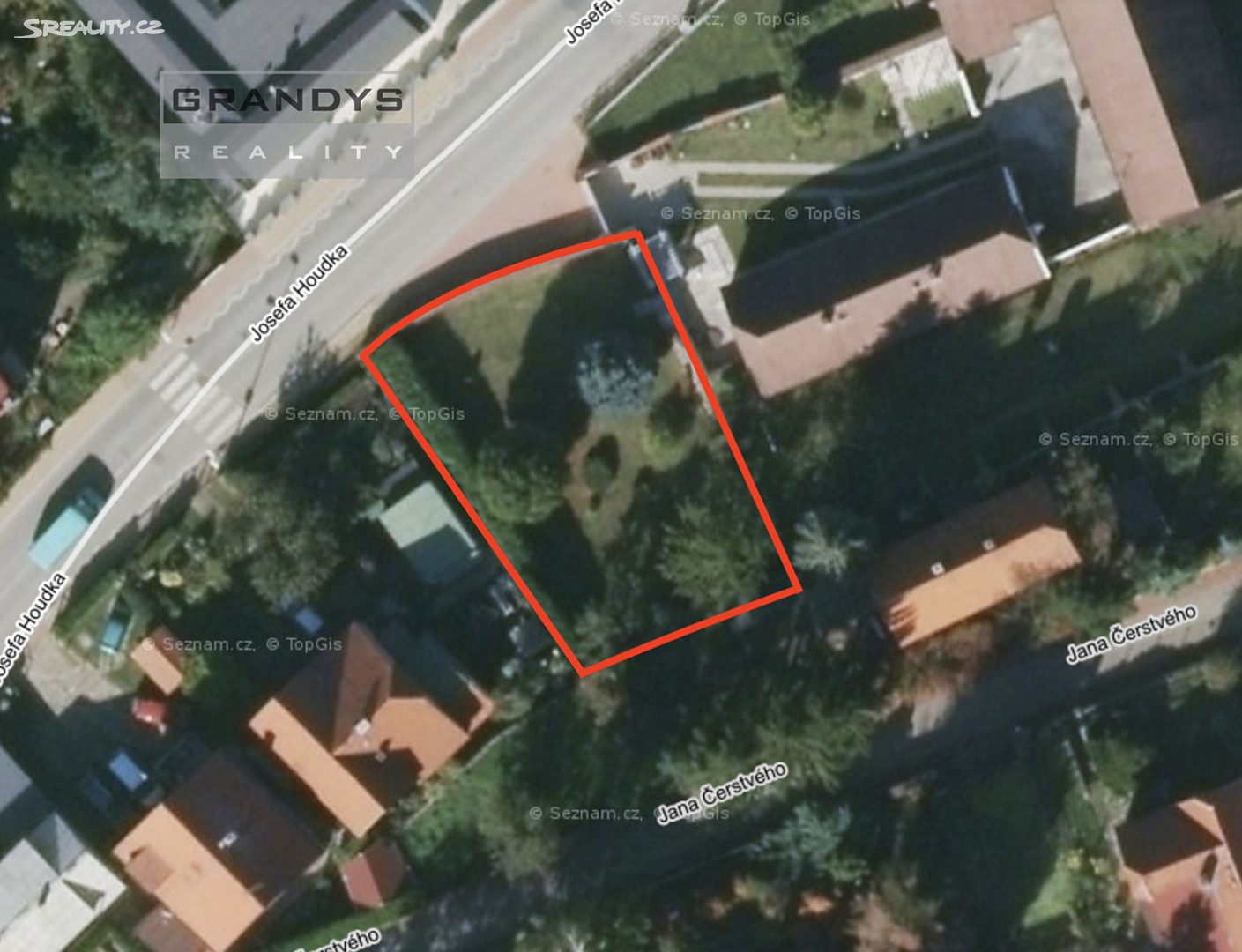 Prodej  stavebního pozemku 439 m², Josefa Houdka, Praha 5 - Lipence