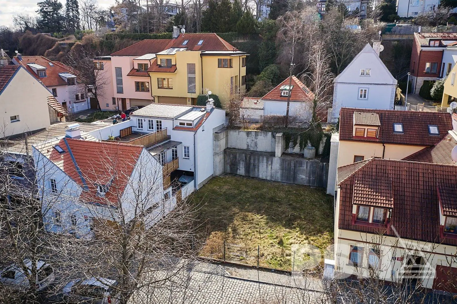 Prodej  stavebního pozemku 249 m², Nad hradním vodojemem, Praha 6 - Střešovice