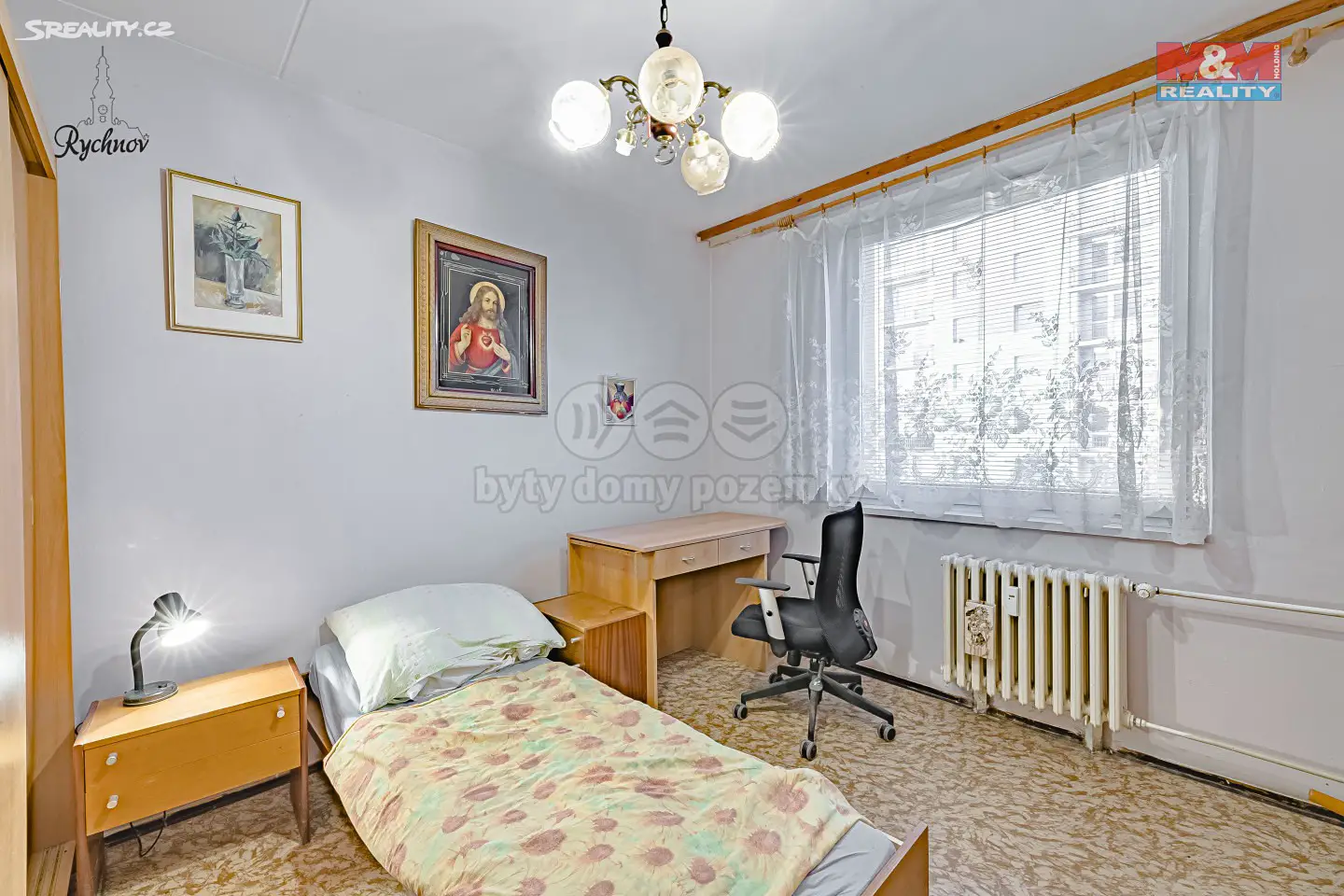 Prodej bytu 2+1 55 m², Mírová, Rychnov nad Kněžnou