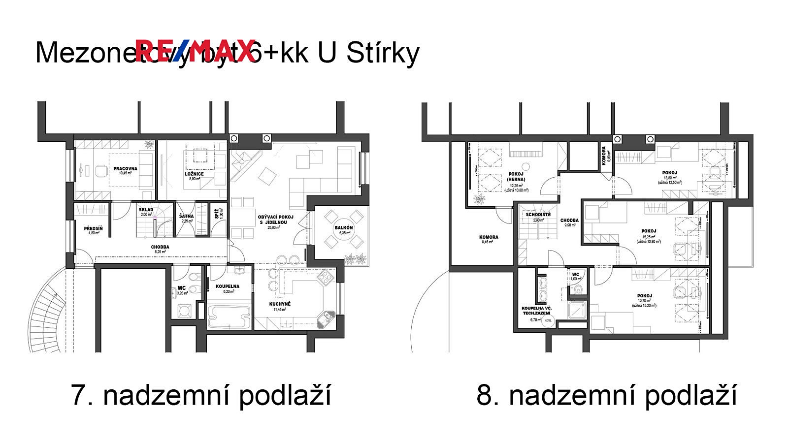 Prodej bytu 6 pokojů a více 155 m², U Stírky, Praha 8 - Libeň