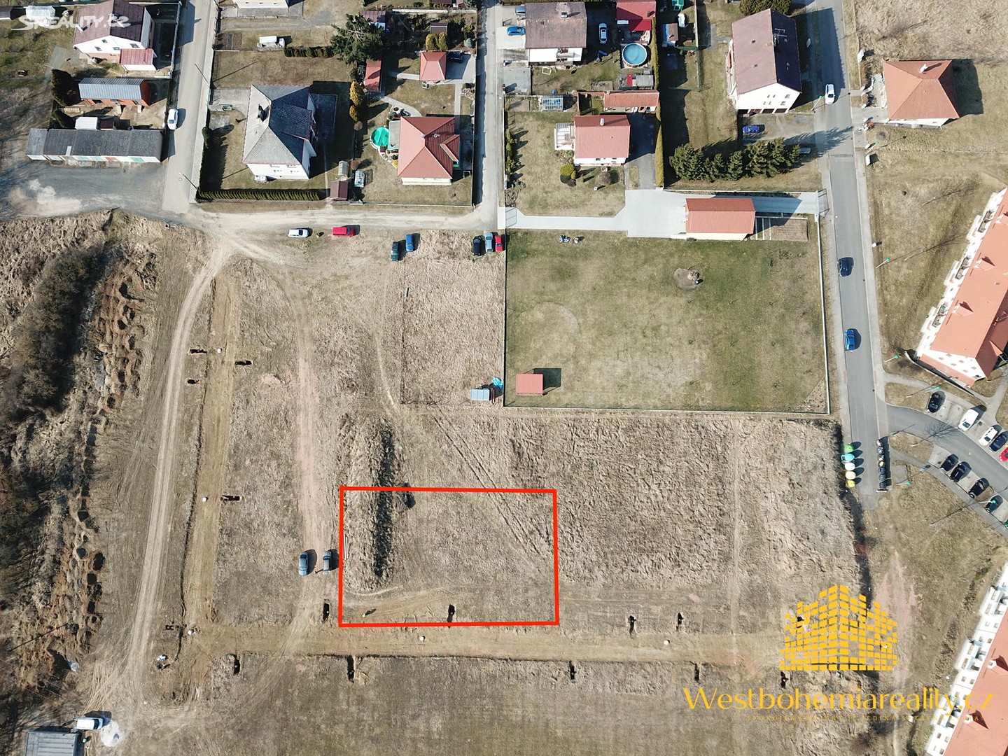 Prodej  stavebního pozemku 1 054 m², Chudenice, okres Klatovy