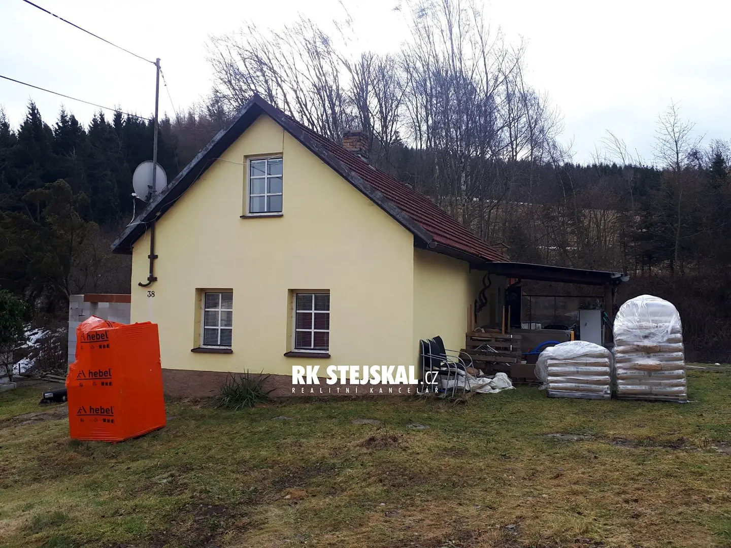 Prodej  rodinného domu 100 m², pozemek 1 531 m², Bohdalovice - Slavkov, okres Český Krumlov