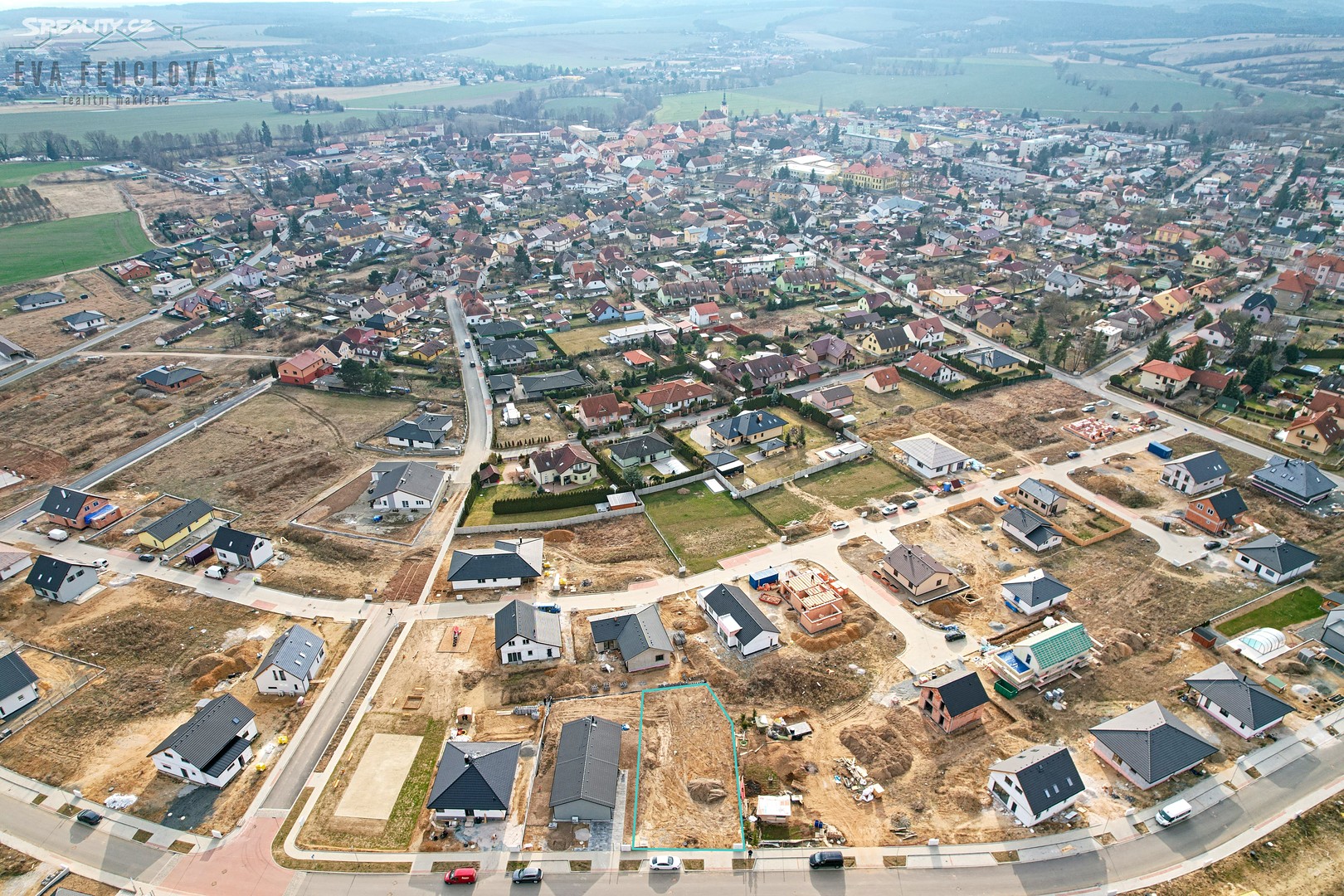 Prodej  stavebního pozemku 619 m², Topolová, Město Touškov