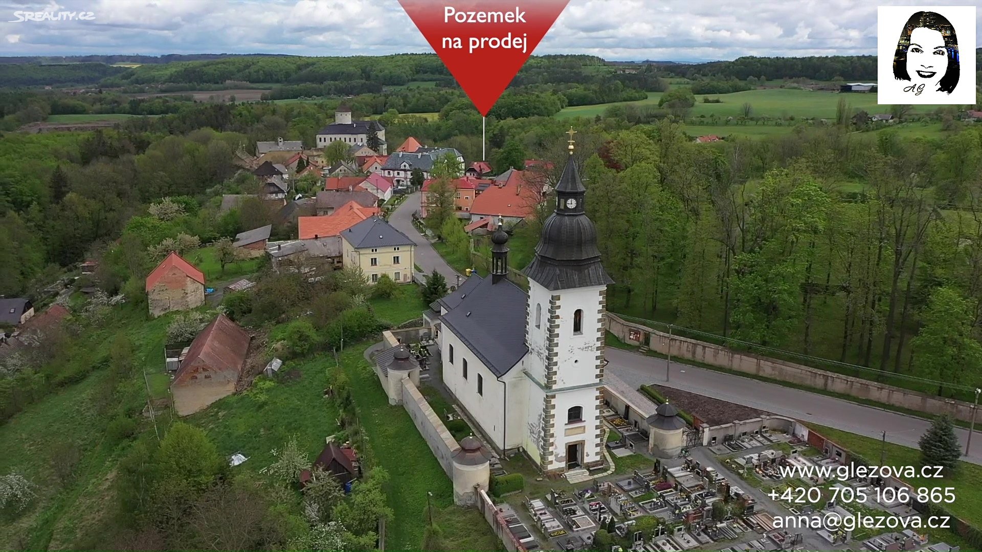 Prodej  stavebního pozemku 468 m², Předhradí, okres Chrudim