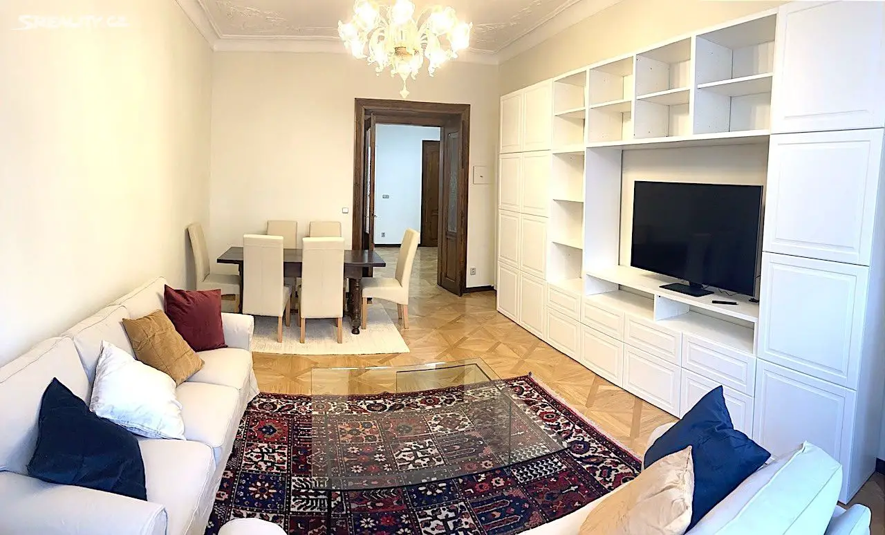 Pronájem bytu 4+1 111 m², Mánesova, Praha 2 - Vinohrady