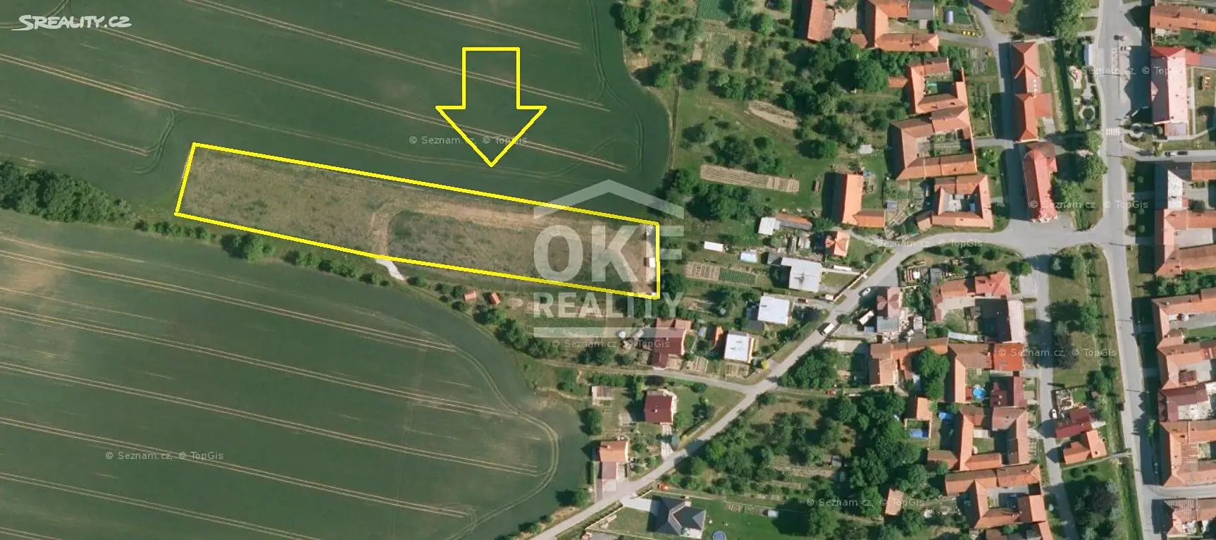 Prodej  zahrady 7 751 m², Černotín, okres Přerov