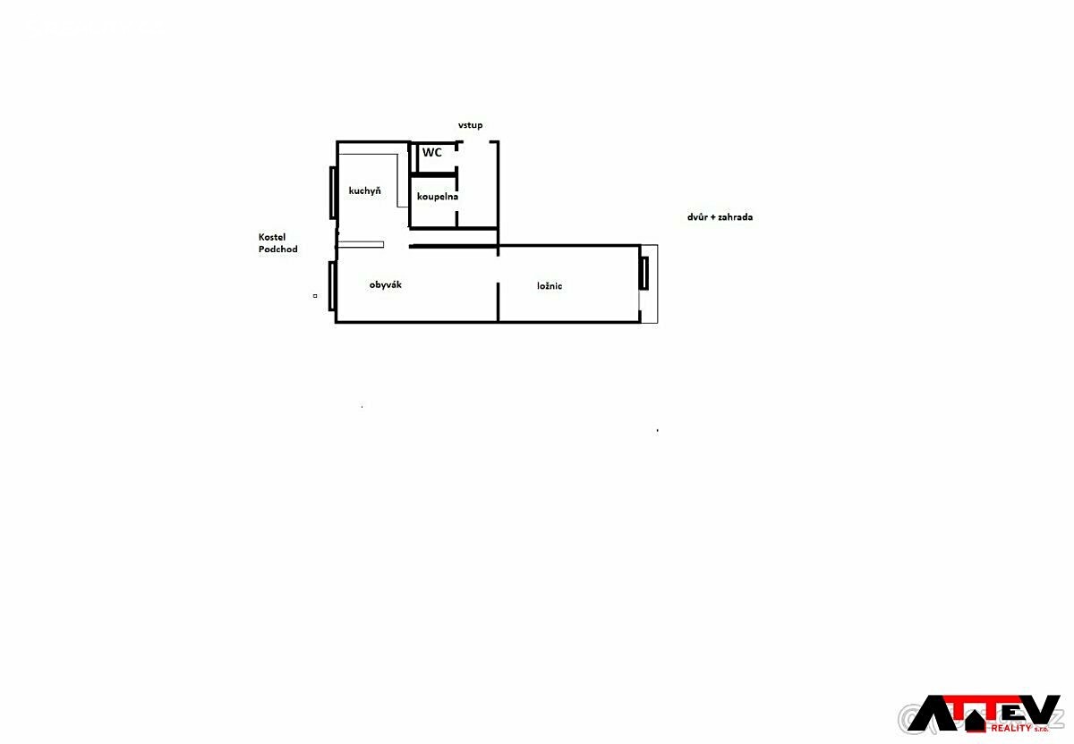 Prodej bytu 2+1 51 m², Vyškov - Vyškov-Předměstí, okres Vyškov