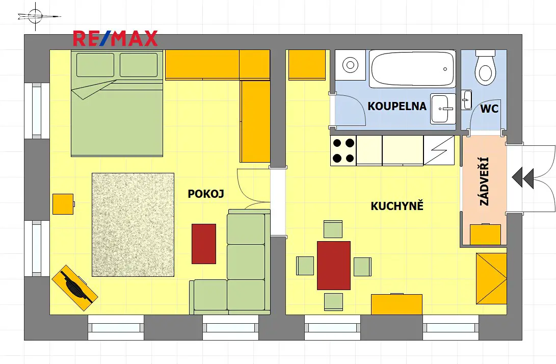 Prodej bytu 2+kk 45 m², Dlouhá, Jablonec nad Nisou