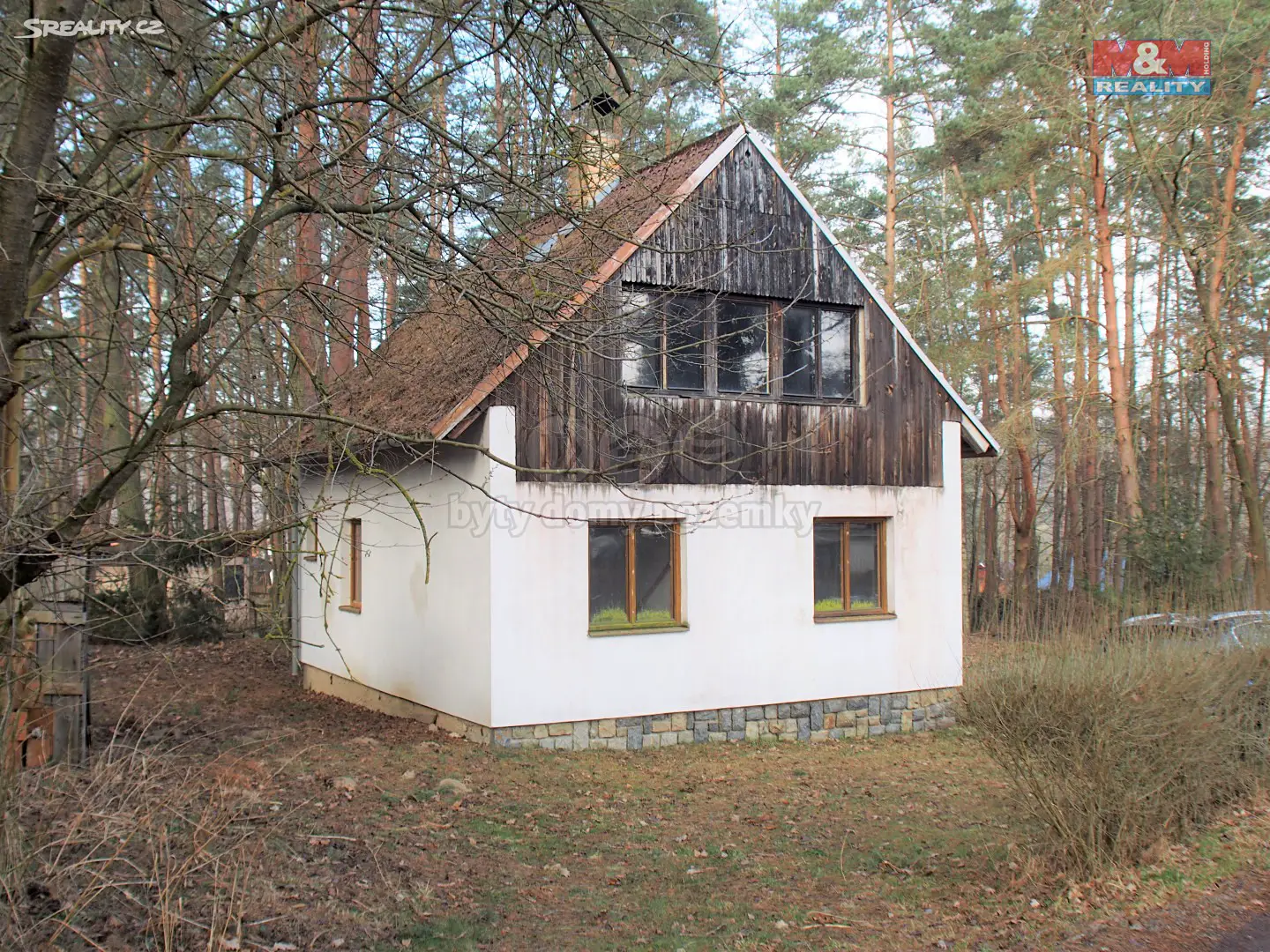 Prodej  chaty 95 m², pozemek 100 m², Týn nad Vltavou - Nuzice, okres České Budějovice
