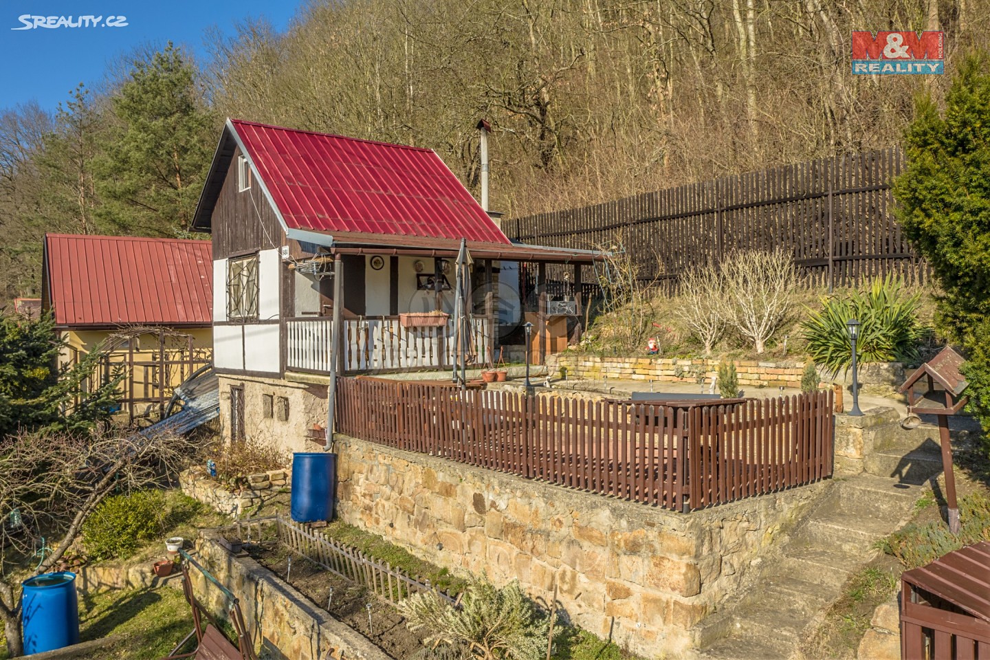 Prodej  chaty 18 m², pozemek 600 m², Ústí nad Labem - Mojžíř, okres Ústí nad Labem