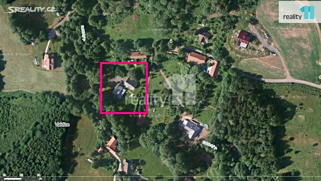 Prodej  rodinného domu 550 m², pozemek 4 962 m², Košťálov - Valdice, okres Semily
