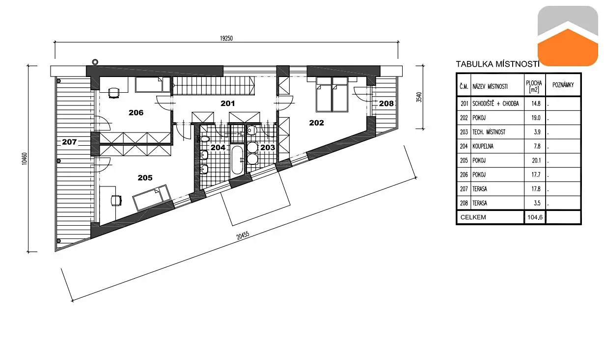 Prodej  rodinného domu 250 m², pozemek 306 m², Jičínská, Liberec - Liberec (nečleněné město)
