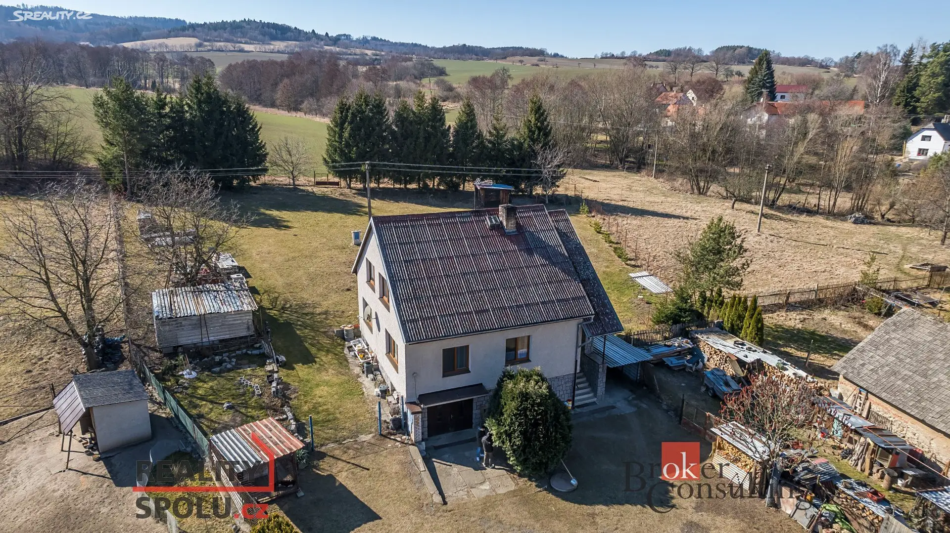 Prodej  rodinného domu 210 m², pozemek 2 881 m², Sedlec-Prčice - Uhřice, okres Příbram