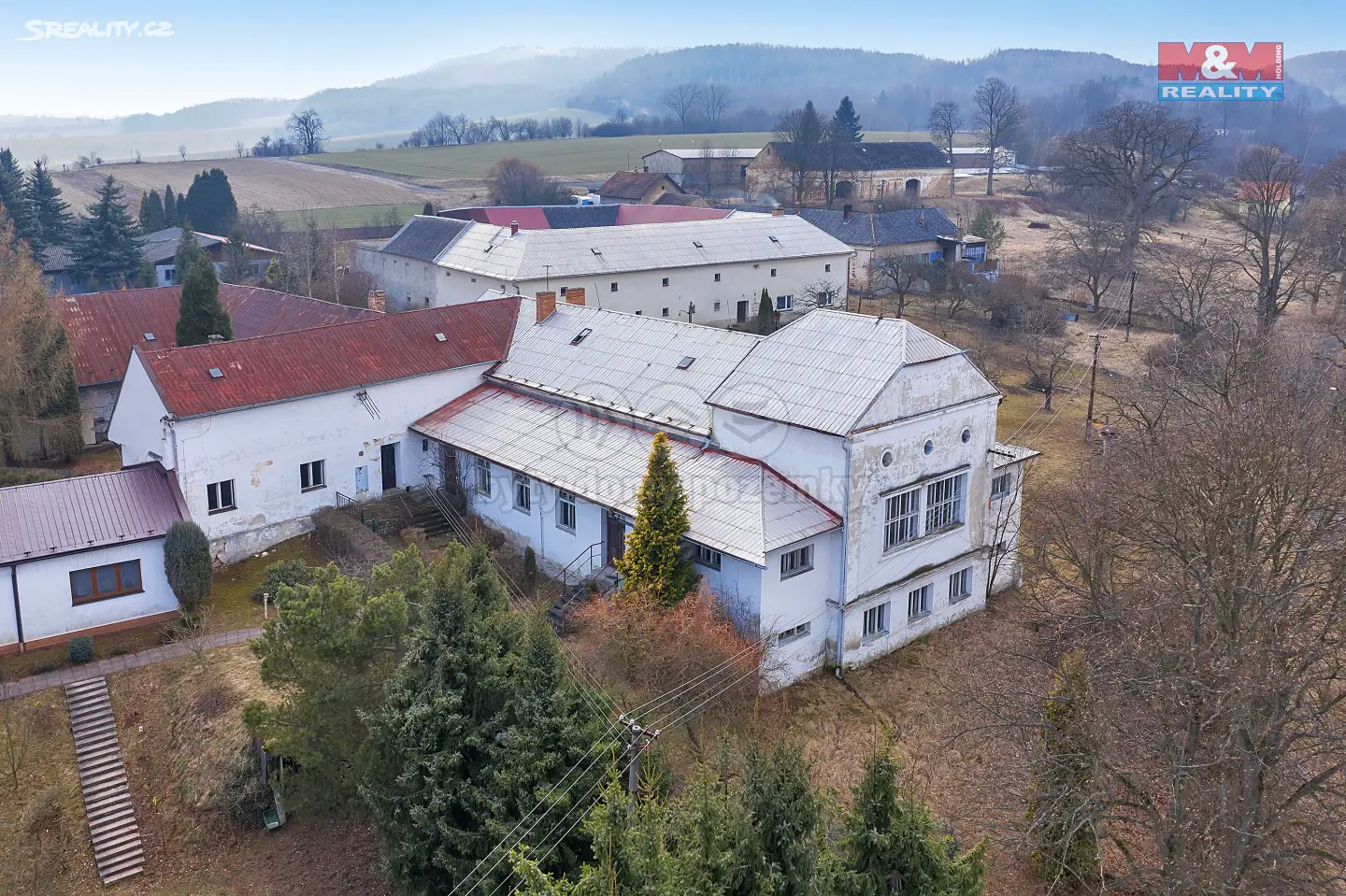 Prodej  zemědělské usedlosti 600 m², pozemek 3 244 m², Březina, okres Svitavy
