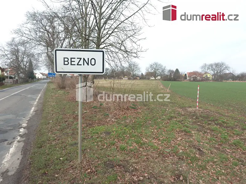 Prodej  stavebního pozemku 913 m², Bezno, okres Mladá Boleslav