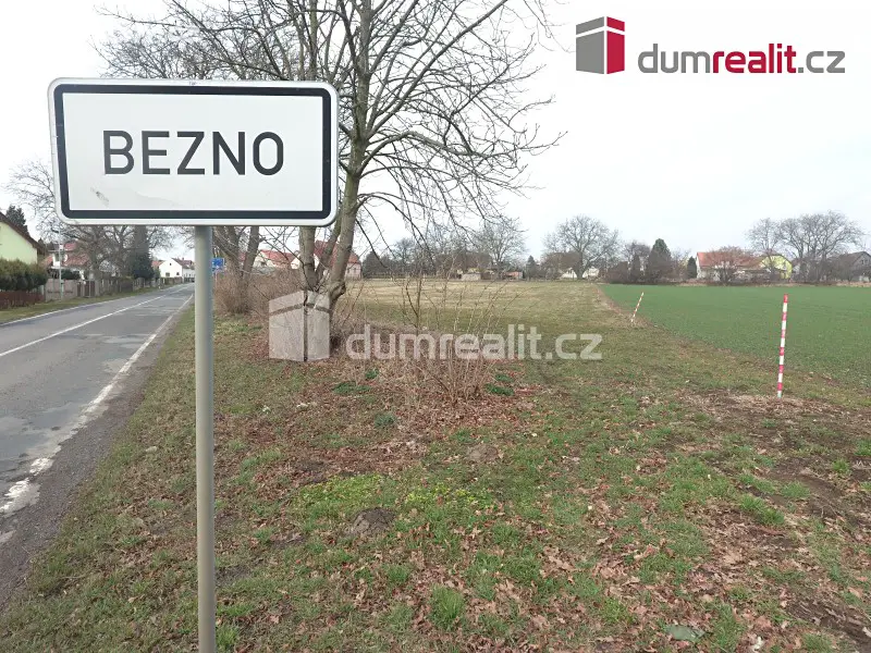 Prodej  stavebního pozemku 913 m², Bezno, okres Mladá Boleslav