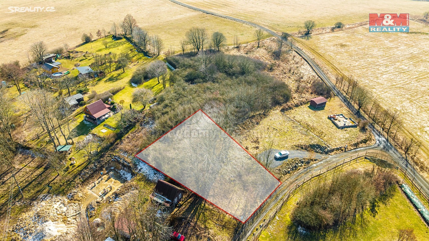 Prodej  stavebního pozemku 1 495 m², Heřmanice, okres Liberec