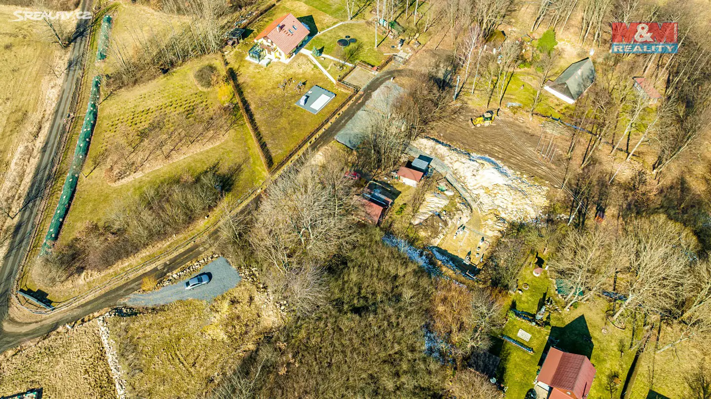 Prodej  stavebního pozemku 1 495 m², Heřmanice, okres Liberec