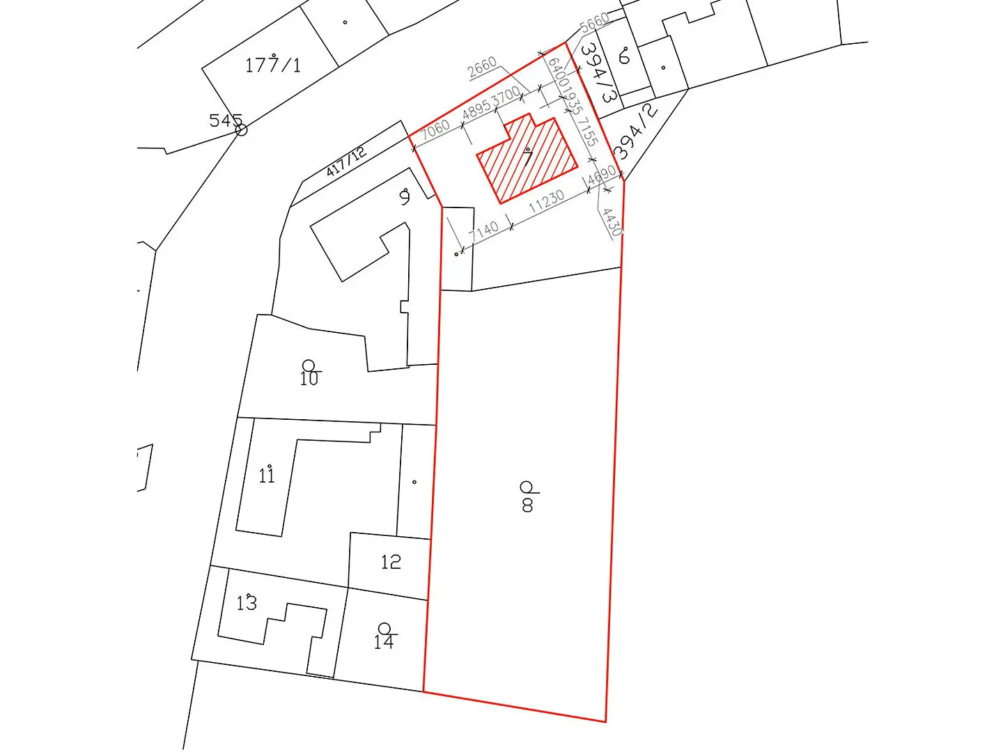 Prodej  stavebního pozemku 1 942 m², Praha 5 - Holyně